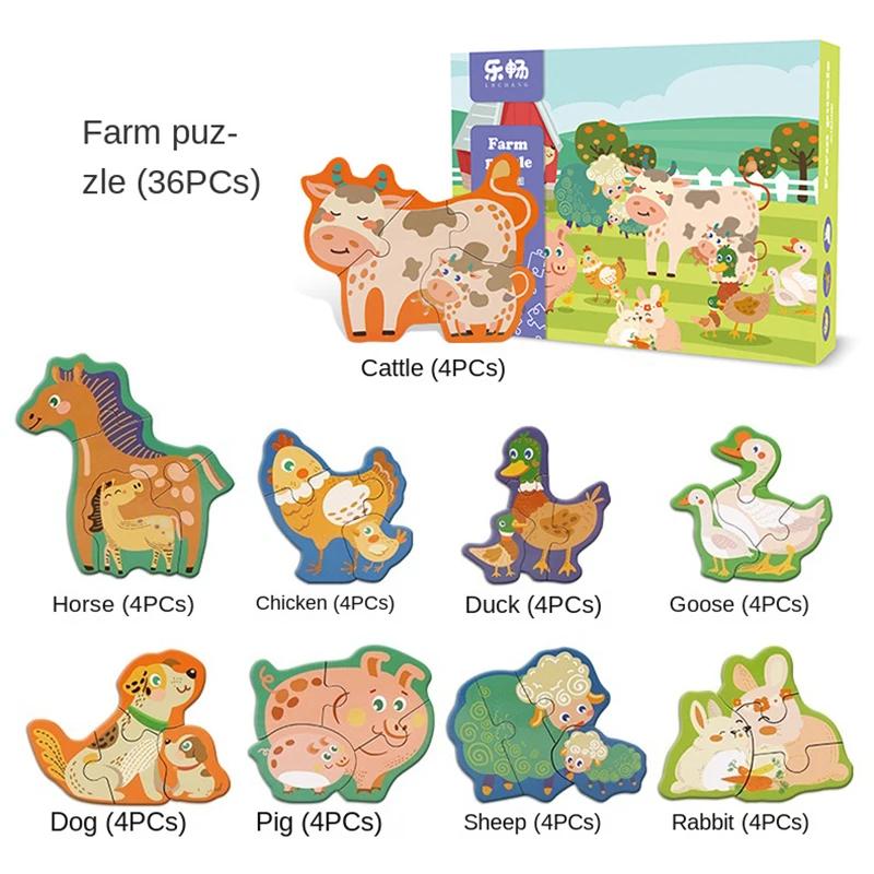 High-Quality Large High-Quality Size High-Quality Jigsaw High-Quality Puzzle High-Quality Dinosaur High-Quality Fruit Transport vehicle High-Quality