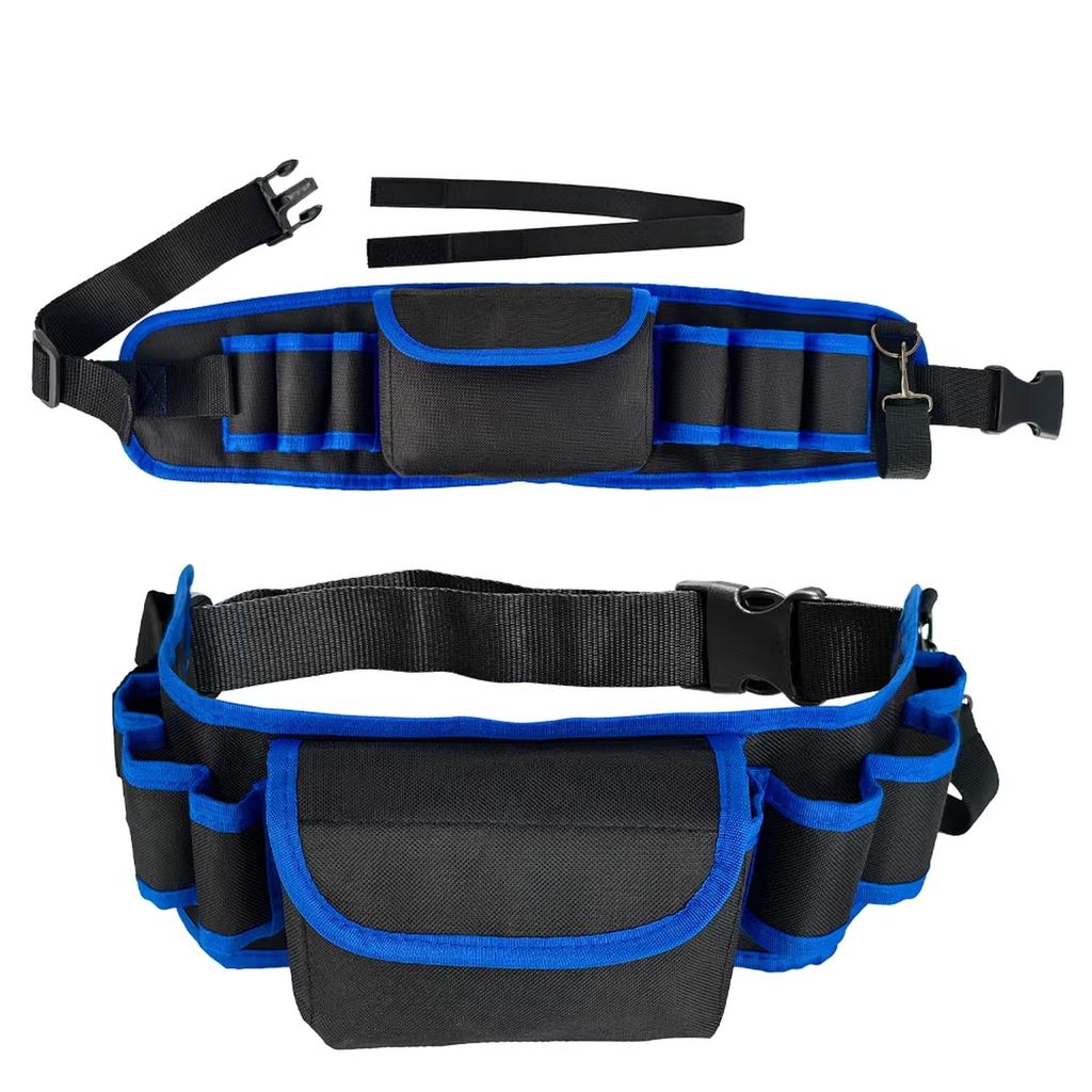Sac à outils multifonctionnel pour électricien, pochette de ceinture, support de rangement, organisateur, kits d'outils de jardin, sacs de taille en tissu Oxford