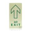 Ljusande Säkerhetsutgång Golvdekal
