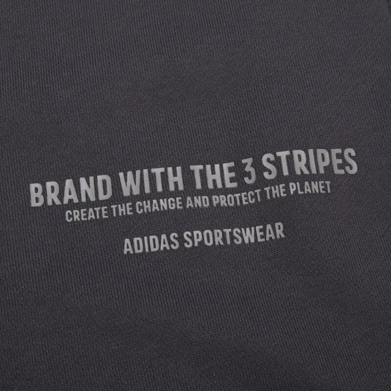 adidas Knit Jogger Pants With Letter Print Men Bottoms Black Grey HZ7054