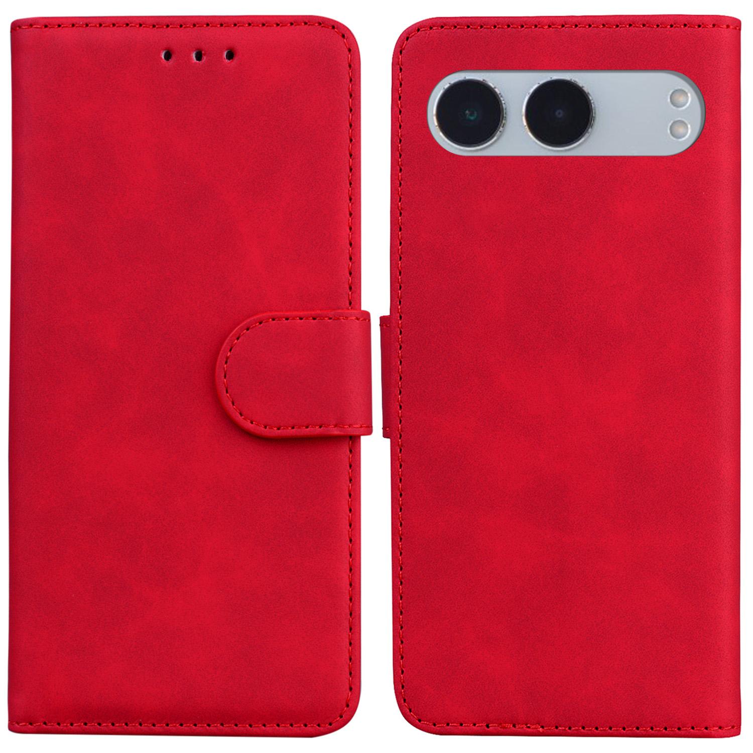 Чехол для OnePlus Nord 4 Однотонный кожаный кошелек Чехол для телефона E