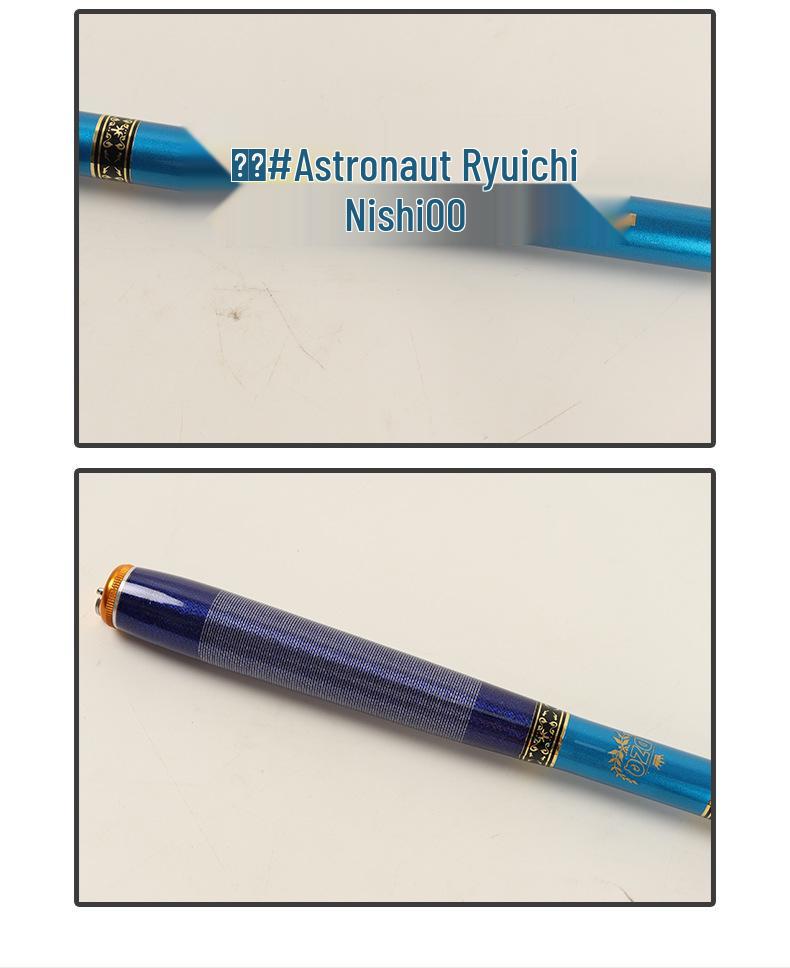 Ultra-Short Telescopic Carbon Hand Rod & Landing Net Handle (28 & 19-Tone Four-Position, Ultra-Hard)