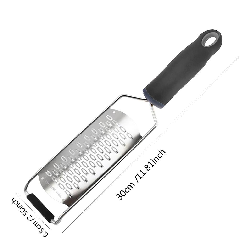 Cheese Grater, Hand-held Stainless Steel Zester for Kitchen - Multi-purpose Kitc