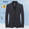 Men's Summer Ice Silk Waffle Business Suit Jacket