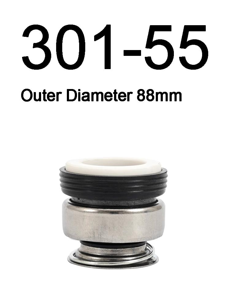 1PC of 301 Series 8 10 12 13 14 15 16 17 18 20 22 24-55mm Single Coil Spring Mechanical Shaft Seal For Circulation Water Pump