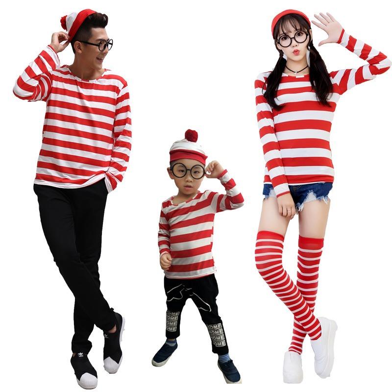 Clever Wally Here 'Way Halloween Anime Characters Costumes