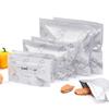 10Pcs Aluminum Foil Fresh-Keeping Bags Reusable Self Seal Packaging Bag Thickened Avoid Light Food Storage Bag Fruit