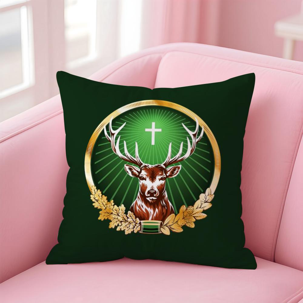 Beliebte Marken J-JagermeisterS Kissenbezug Bequemer Wende-Kissenbezug Ideal für Auto Sofa Schlafzimmer & Mehr