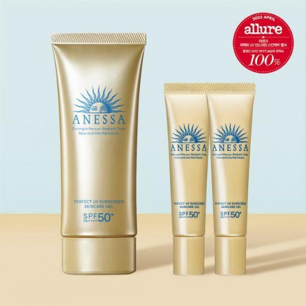 

Anessa Perfect UV Солнцезащитный гель для ухода за кожей N 90 г 15 г 2 шт.