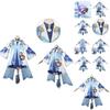 Adorable Benghuai Starry Skies Iron Road White Dew Cosplay Suit