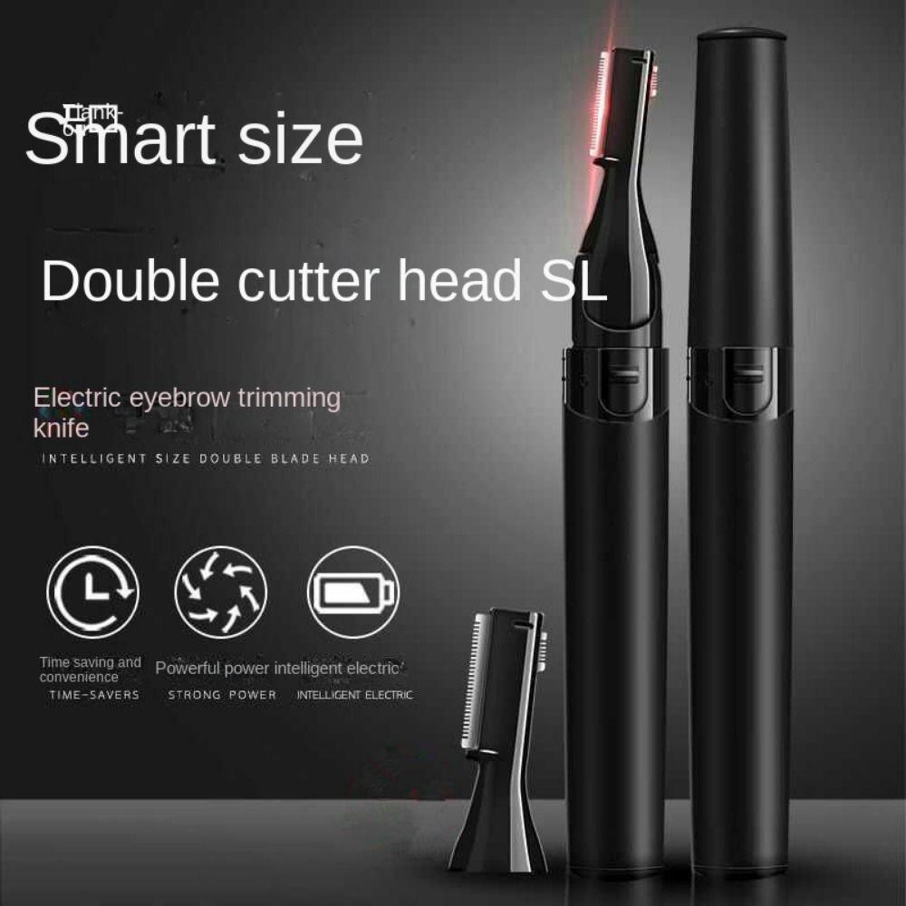 Men Hair Shaver Eyebrow Comb Set Mini Epilator Facial Razor Hair Remover Electric Eyebrow Trimmer