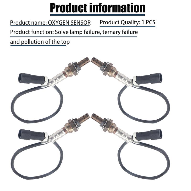 Set of 4 Lambda Oxygen Sensor For Ford F150 Pickup 4.2L 4.6L 5.4L 1997 1998 1999 2000 2001 2002 2003 2004 2005 2006 2007 2008