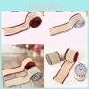 Christmas Holiday Gift Wrapping Ribbon With Red Black Plaid Faux Linen For Festive Decorations