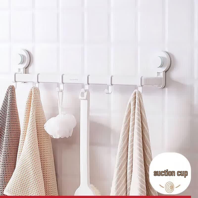 CHAHUA Drill-Free Suction Cup Bathroom Organizer