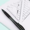 8Pcs/Set Multifunctional Drawing Compass Ruler Kit Precise Geometry Compass Set  Back To School