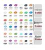 6553 Double-Ended Metal Markers for DIY, Journals, Greeting Cards, and Art Projects.