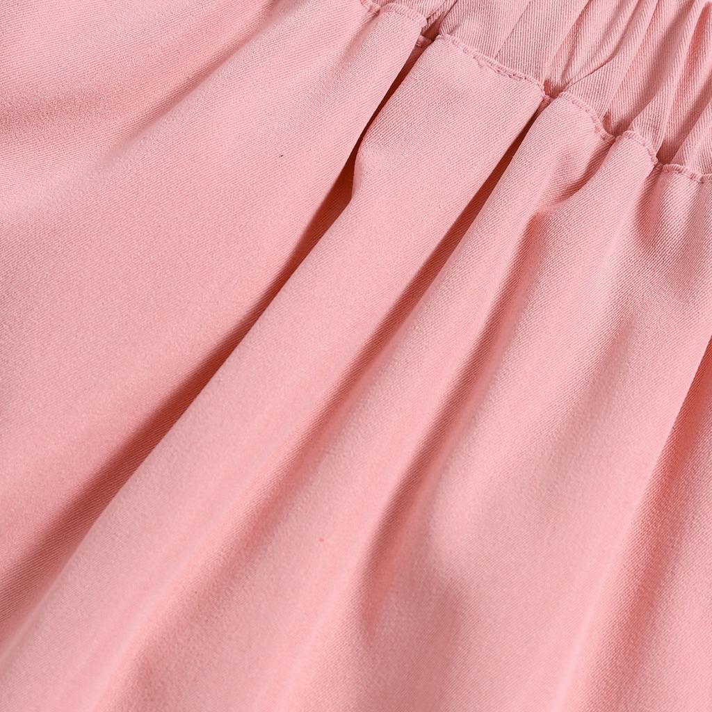 Conjunto de Niña Verano Casual Color Sólido Chaleco y Falda Corta Conjunto de Dos Piezas