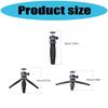 Portable Desktop Tripod Flexible Legs Adjustable Angles Stable 2.5kg Load Capacity Smooth Ball Head Cameras Holder