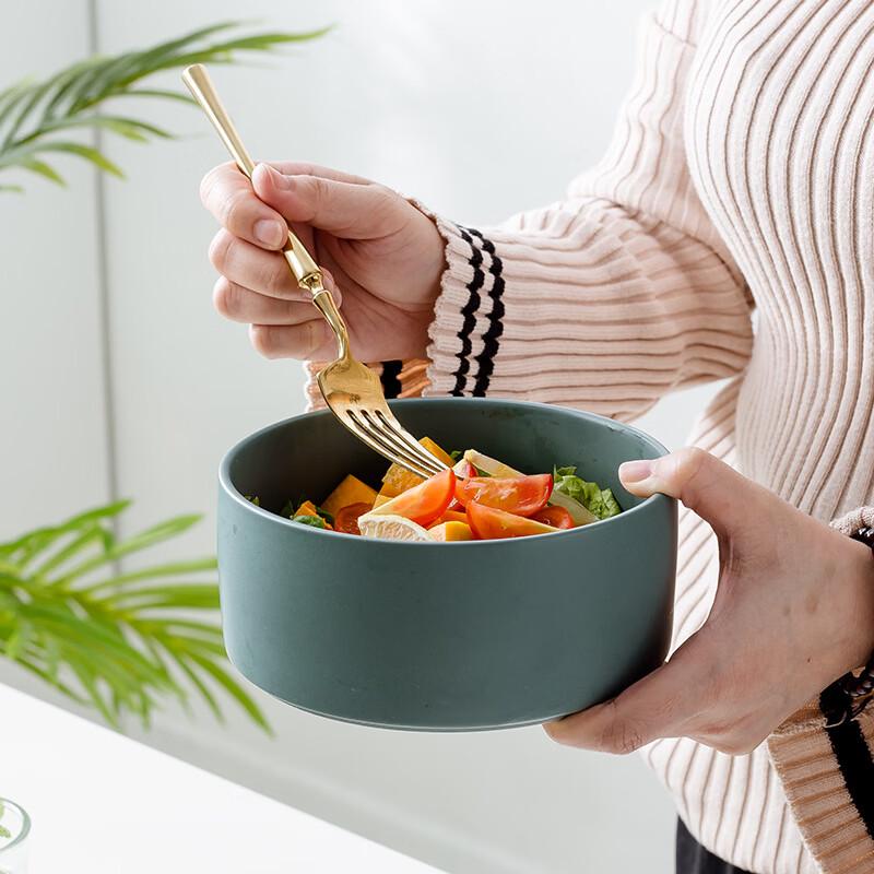 Ceramic Noodle & Salad Bowl