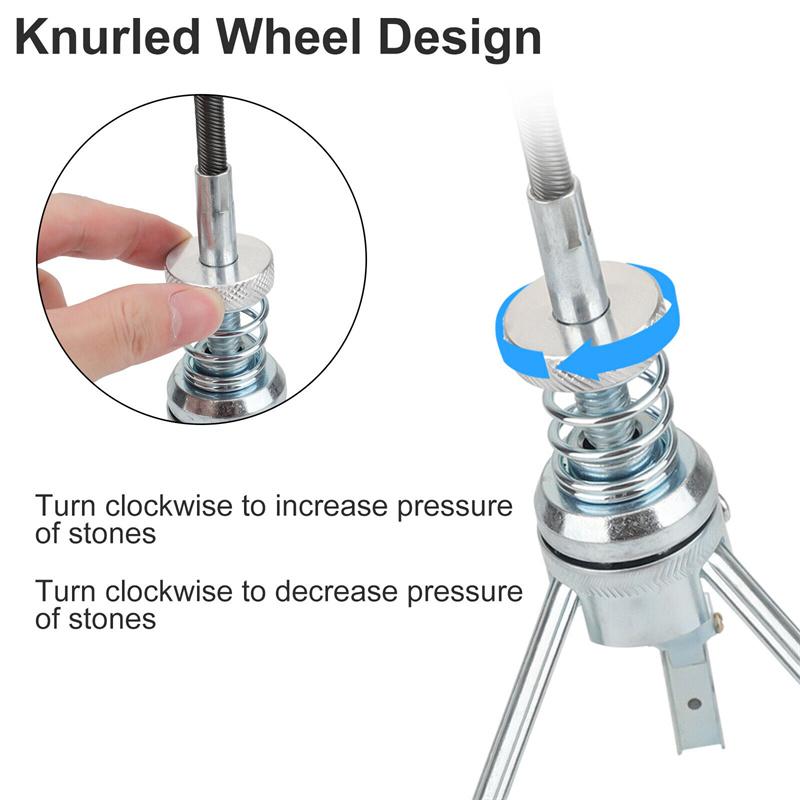 Drei-Backen-Zylinder-Schleifer Innendurchmesser-Schleifer Stahl Auto Motor Bremszylinderbohrung Honwerkzeug Flexible Welle Honen