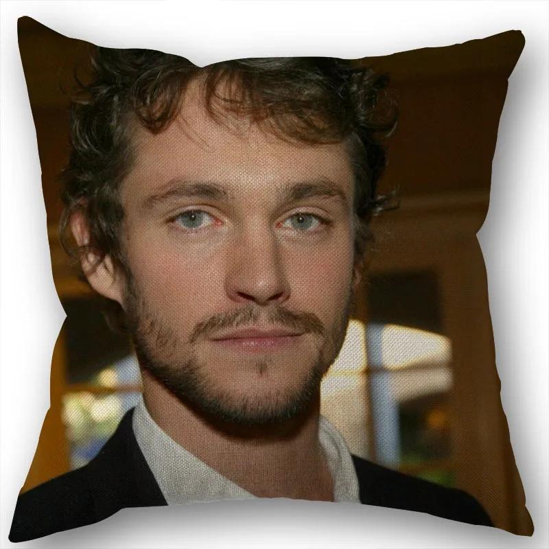 Custom Hugh Dancy Pillowcase Wedding Decorative Cotton Linen Pillow Case For Home Cushion Cover 45X45(One Sides)