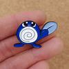 Poliwag Anime Brooch For Backpacks Enamel Pin Tadpole Metal Brooch Pin For Women Badges Pin Brooches Jewelry Accessories