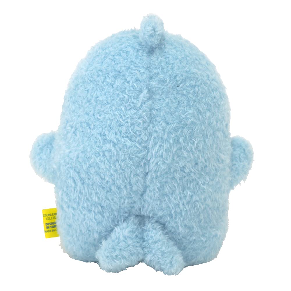 SunLemon Fluffy Watton Plush Toy, Small Shark, BL, 14x7x14cm, Blue, Plush Sea Creature, Restock, Great Gift, P-9882