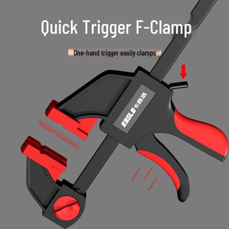 Heavy Duty Right Angle F & C-Type Woodworking Clamp Jig