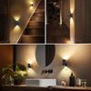 Wall Mounted LED Light with Adjustable Brightness Sensor From Dusk To Dawn Used for Corridors Bedrooms and Bathrooms