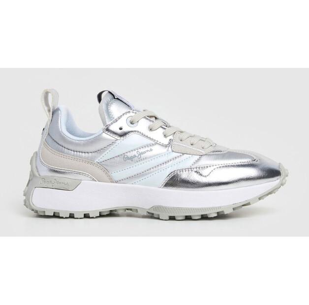 Кроссовки Pepe Jeans Original Sneak Lucky Metallic
