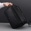 Men's Large Capacity Waterproof PU Leather Toiletry Bag Travel Cosmetic Organizer for Business Trip and Gym