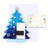 Sanrio Christmas Melody Transparent Blue Joy to the Greeting International Shipping SANRIO 528307 Card, Card, Tree, World, Card, Available, JXPM20-3,