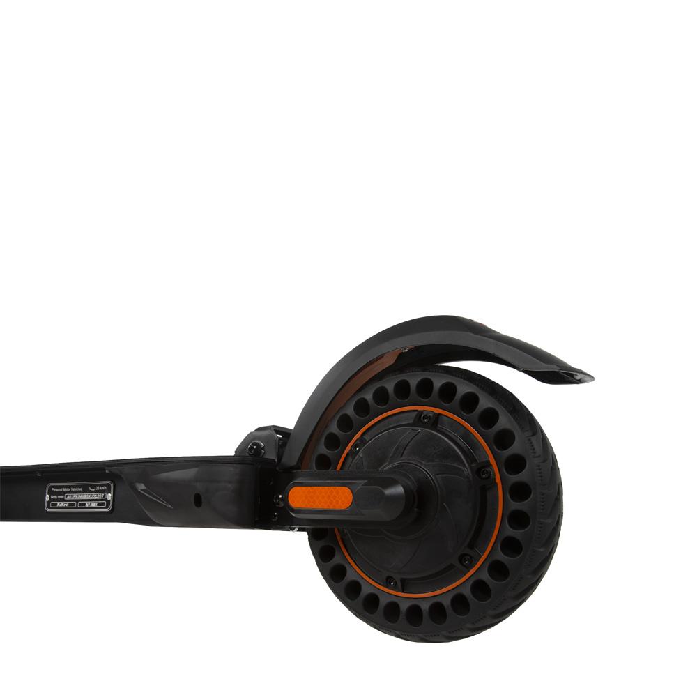 Kukirin S1 MAX Foldable Electric Scooter for Adults, 350W, 36V 10.4Ah, Max Speed 25km/h, 8" Solid Tires, LED Display, Rear Spring Suspension, IP54
