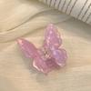Fairy Butterfly Hair Claw French Retro Acetate Crab Hair Clip Sweet Princess Shark Clip For Women Girl Hairpin Hair Accessories