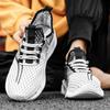 2025 summer breathable large mesh casual shoes hollow men's shoes versatile men's running shoes flying woven mesh shoes sports shoes
