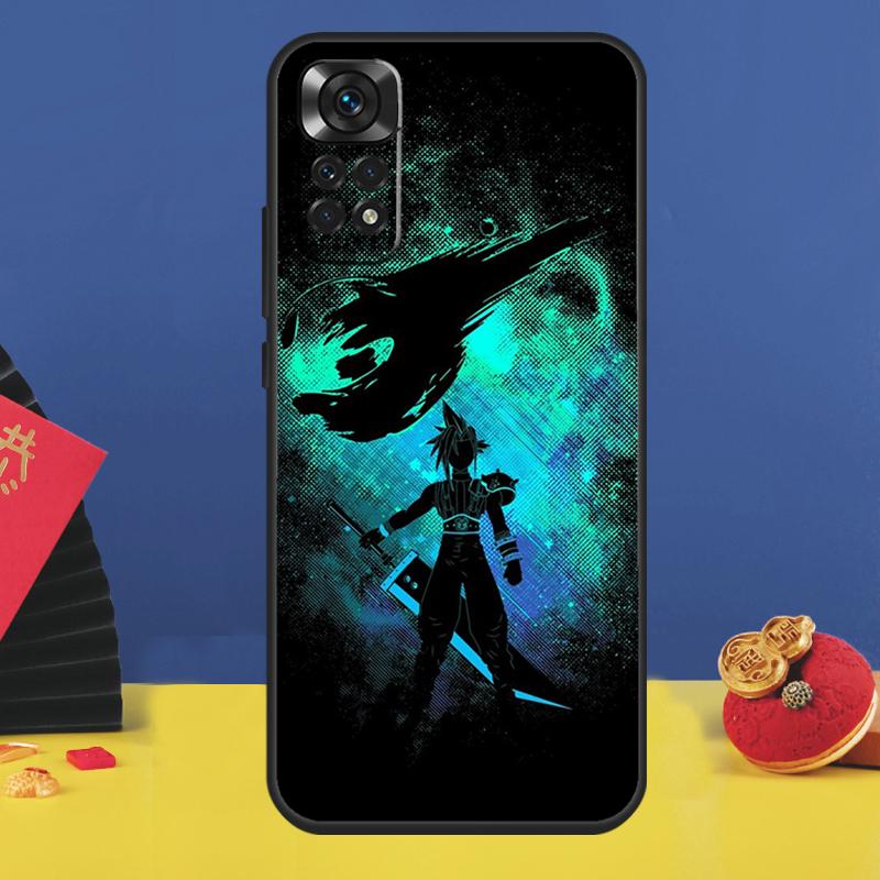Final Fantasy VII Case For Xiaomi Redmi Note 14 13 12 11 9 10 Pro 11S 12S Redmi 15C 10C 12C 13C 14C 15 Cover