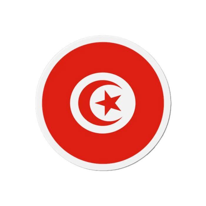 Aimant Rond - Tunisie - 6 Cm - 50 Pièces - Multicolore - Mixte