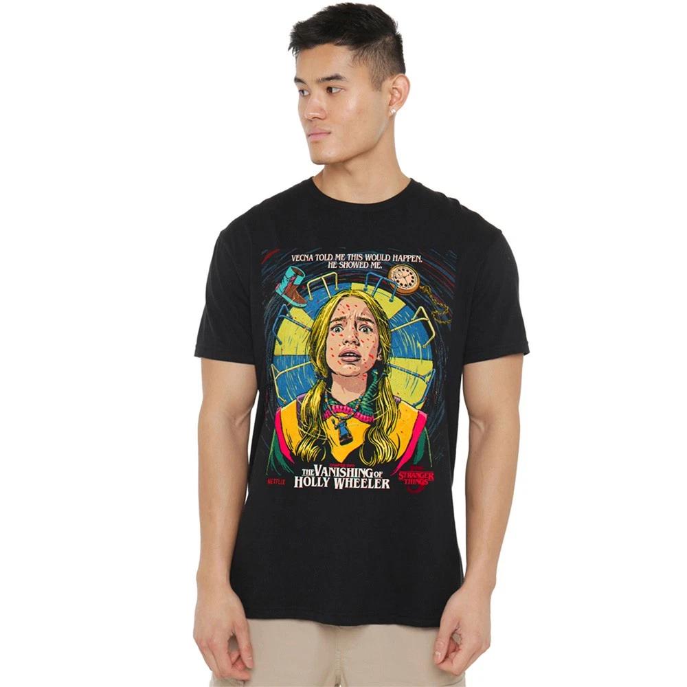 Stranger Things 5 Butcher Billy Chapter 2 Unisex 100% Cotton T-shirt Mens Tees Top S-5XL, Black S