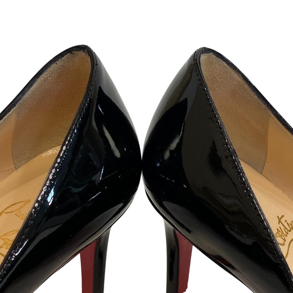 Christian Louboutin Stiletto heel shoes enamel pumps black enamel Used