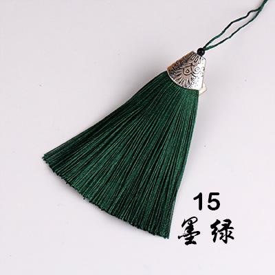 5Pcs 8cm Fish Mouth Tassel - DIY Fringe Trim for Handbag Fragrant Sachet Chinese Traditional Decorative Pendant for Costume Fan