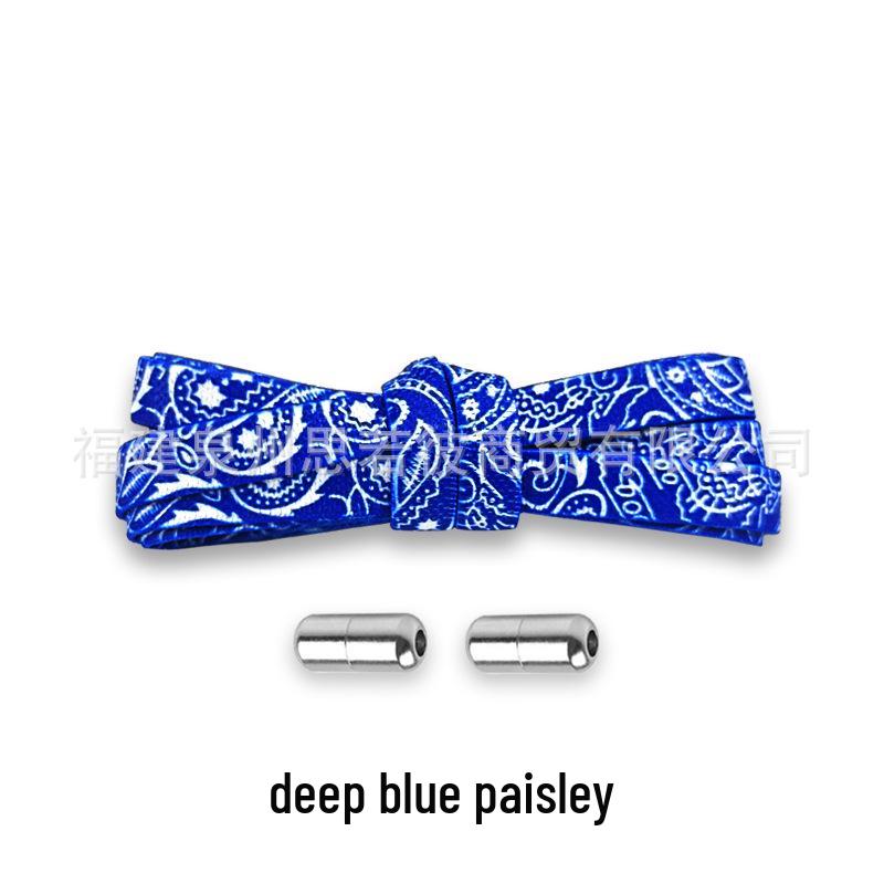 

Пейсли Эластичные шнурки без завязывания для детей 100cm