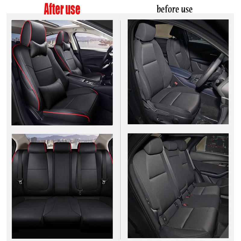 Custom Leather Upholstery Car Seat Covers For Mazda CX-30 2020 2025 2025 2025 2025 Seat Cover Cushion Airbag Compatibility