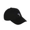 DOLPHIN WAVE APPAREL Dolphin Mini Embroidered Ball Cap Black