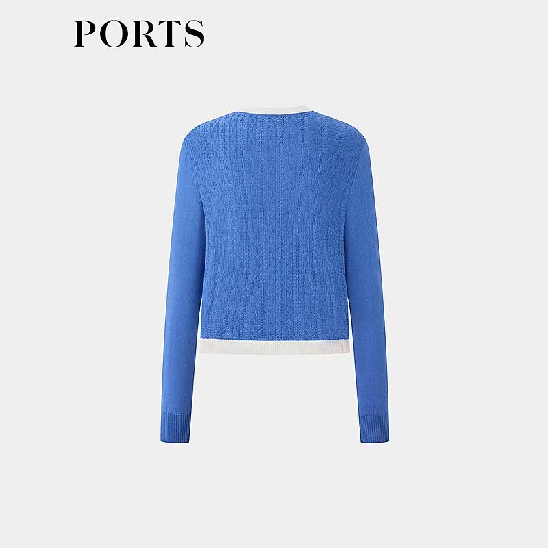 PORTS Women's Cashmere Blend Crew Neck Sweater