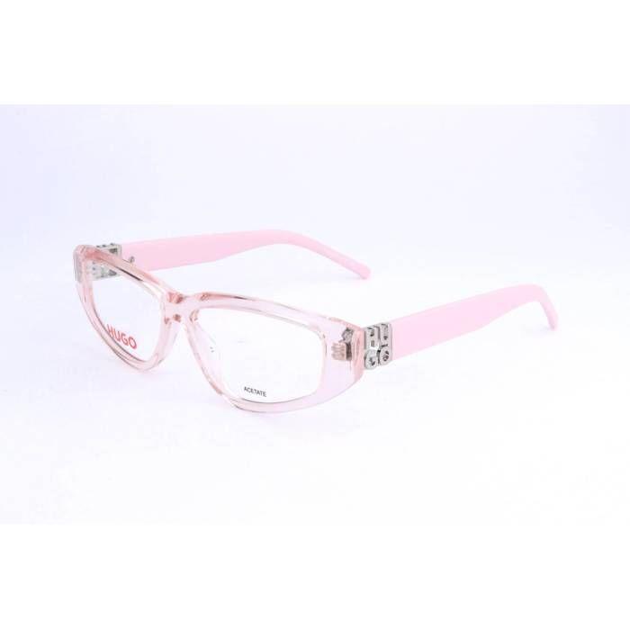 Lunettes de Vue Hugo HG 1258 55/13/140 35J PINK ACETATE WOMAN HUG FRAME HG 1258 35J 55 13 140