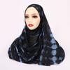 Watercolour Floral Printed Hijab Scarf Modal Breathable Light Weight Soft Muslim Women Headband Cotton Rayon Viscose WovenShawl