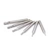 4-flute Structure Carbide End Milling Cutter HSS Slot Drill Bit Set