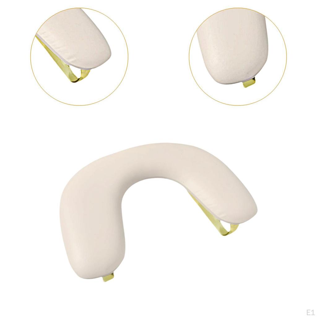 Detachable U Shape Arm Rest with Cushion Support for Personal and Salon Use