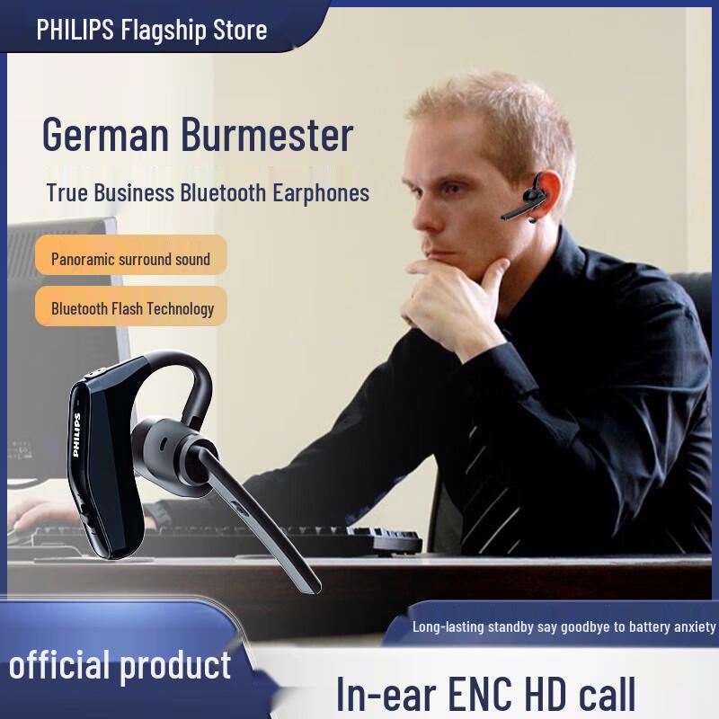 Philips Open-Ear Bluetooth Ear-hook Headset