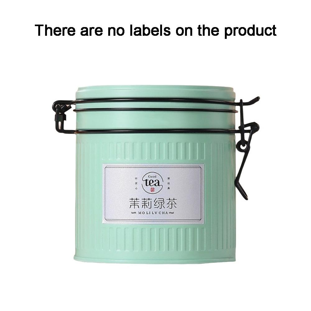 Tinplate Tea Tin Can Round Candy Jar Multi-functional Tea Packaging Box  Coffee